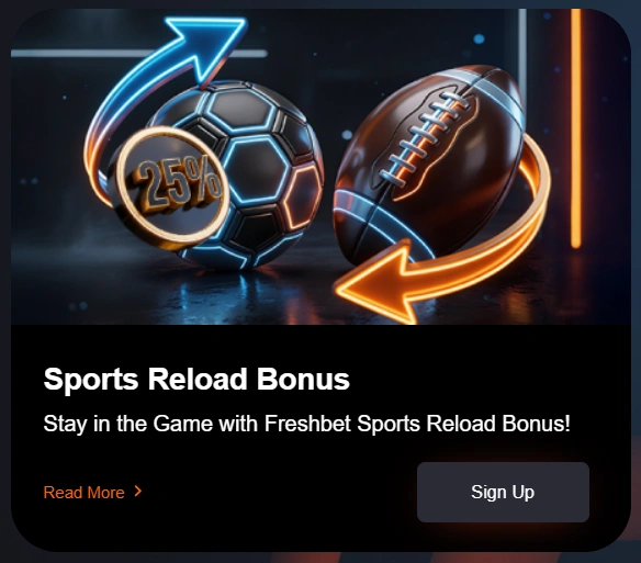 FreshBet welcome promotion
