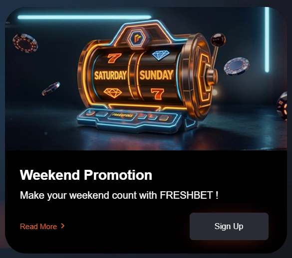 FreshBet weekly promotion